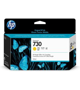 Струйный картридж HP P2V64A 730 для HP DesignJet, 130 мл, желтый