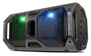SVEN PS-600, черный, акустическая система (2.0, мощность 2x25 Вт (RMS), Bluetooth, FM, USB, microSD