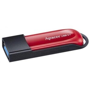 USB Flash Drive Apacer AH25А 64Gb черный-красный