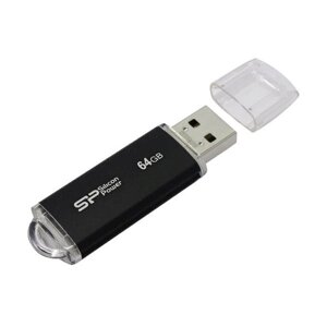 USB Flash карта Silicon Power Ultima II SP064GBUF2M01V1K black