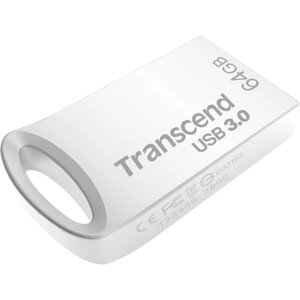 USB-накопитель 64Gb Transcend JetFlash 710S, серебристый