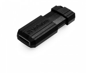 USB-накопитель Verbatim PinStripe 32 GB, черный
