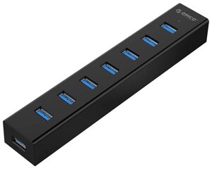 USB-разветвитель Orico H7013-U3-BK Черный