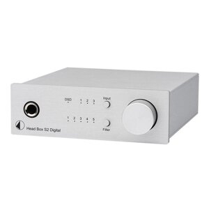 Усилитель для наушников/ЦАП Pro-Ject Head Box S2 Digital серебро