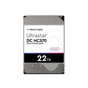 Внутренний жесткий диск (HDD), Western Digital, Ultrastar DC HC570, WUH722222ALE6L4 22TB SATA