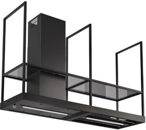 Вытяжка T-shelf EV8 BK matt A180