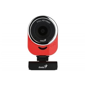 Web-камера Genius QCam 6000, 2.0Mp, FULL HD 1920х1080/30, Красная