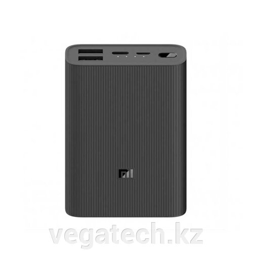 Зарядное устройство Xiaomi Mi Power Bank 3 Ultra compact 10000, черный