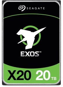 Жесткий диск seagate exos X20 ST20000NM007D 20TB SATA