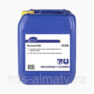 DIVOSAN Divomil RD - хлорное малопенящееся моющее средство с силикатом для мойки пищевого оборудования