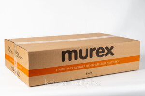 Туалетная бумага центральной вытяжки MUREX 6*180 метров высококачественной бумаги