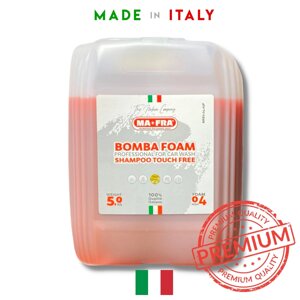 Автошампунь концентрат для бесконтактной мойки автомобиля BOMBA FOAM 2G (5 кг) (MA*FRA Италия)