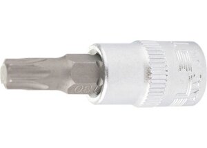 Головка с битой вставкой H3, квадрат 1/4", CrV, STELS