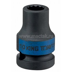 Головка торцевая ударная двенадцатигранная 1/2", 13 мм KING TONY