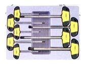 Набор 6-гр. Т-образ. торцевых ключей ММ (9 пр) шестигранником