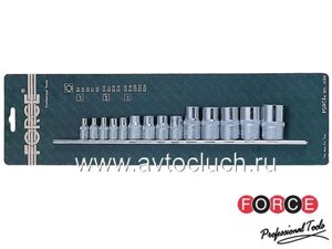 Набор головок 14 предметов 1/4"3/8"1/2"