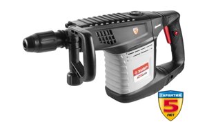 Отбойный молоток электрический ЗУБР ЗММ-25-1500 ЭВК, SDS-Max, 25 Дж, 10 кг, 900-1800 уд/мин, 1500 Вт, АВТ, кей