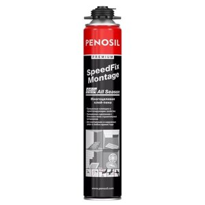 PENOSIL Premium SpeedFix Montage All Season многоцелевая клей-пена 750ml {A5537}