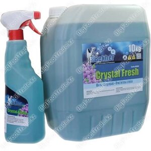 Средство для очистки стекол (концентарат), 10лCrystal Fresh