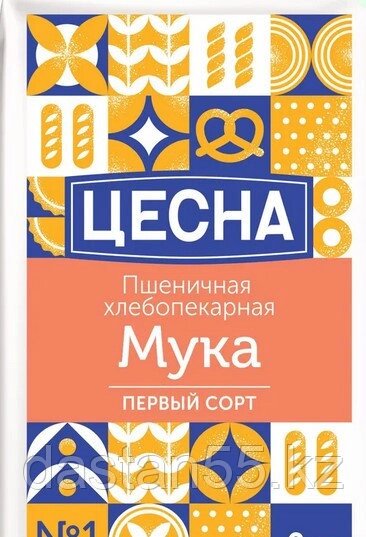 Мука Цесна 50 кг оптом первого сорта (доставка и разгрузка включены в стоимость) от компании ТОО «Белэнзим» - фото 1