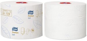 Tork туалетная бумага Mid-size в миди рулонах мягкая 127520