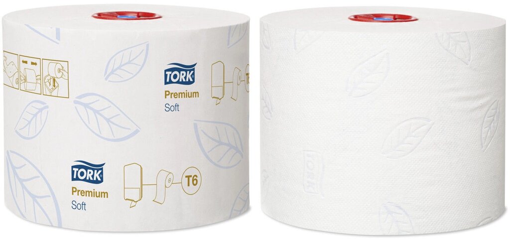 Tork туалетная бумага Mid-size в миди рулонах мягкая 127520 от компании Everest climate - фото 1
