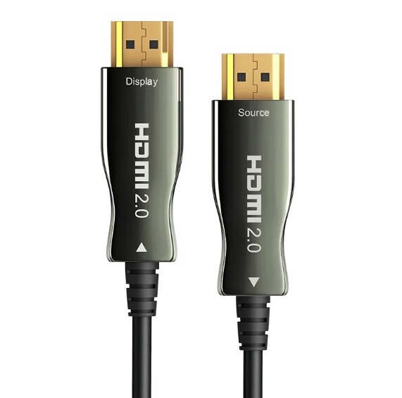 Активный оптический кабель OK-WIRE-AOC, 4К HDMI-HDMI - 100м от компании Альянс - фото 1