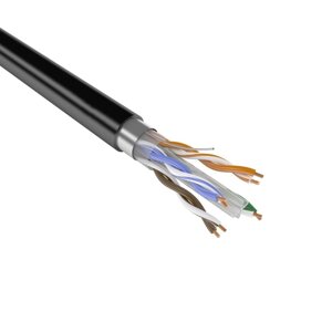 Кабель сетевой COMTEQ FTP cat 6. 4*2*0,574mm ПВП 305м/упак для внеш прокл