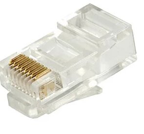 Коннектор UTP RJ-45 cat 5 e