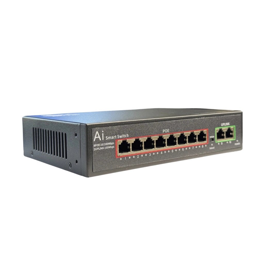 Неуправляемый POE коммутатор OK-6210FE от компании Альянс - фото 1