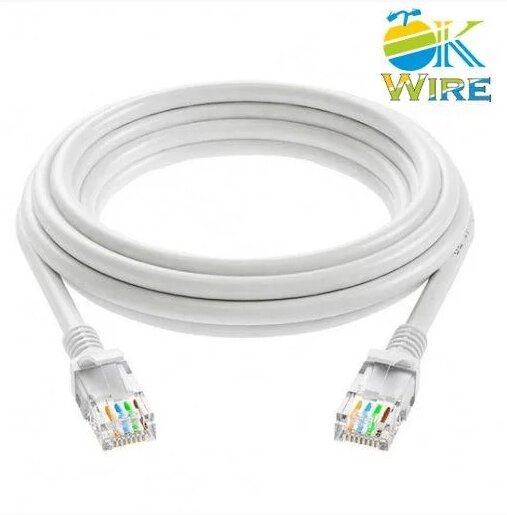 Патчкорд FTP 5e категории,  RJ45- RJ-45 (0,5м) G от компании Альянс - фото 1