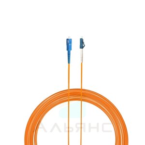 Патчкорд LC/UPC-SC/UPC 2мм MM 50/125 OM2 Simplex - 1 м