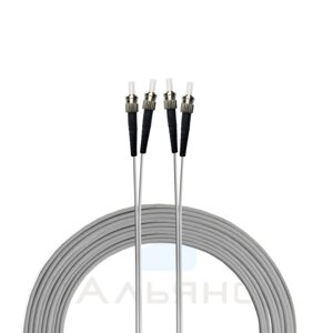 Патчкорд ST/UPC-ST/UPC 2мм MM 62,5/125 OM1 Duplex - 1 м