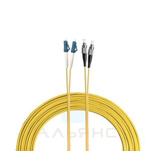 Патчкорд FC/UPC-LC/UPC 2мм SM 9/125 Duplex - 1 м