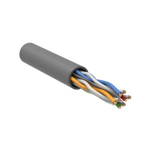 Кабель сетевой COMTEQ UTP cat 5e. 4*2*0,50mm ПВХ 305м/упак для внутр прокл