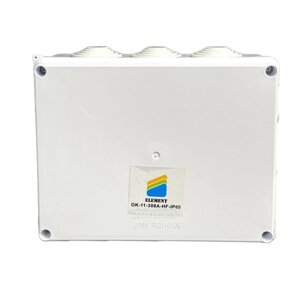 Коробка распределительная для открытого монтажа ELEMENT ОК-11-308А-HF-IP65