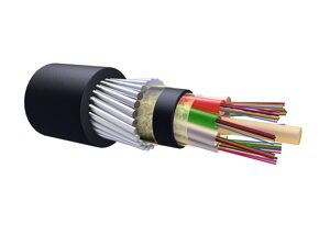 Оптический кабель для прокладки в грунт ОКБ-М4П-А2-8.0 волокно Corning США