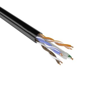 Кабель сетевой OK-WIRE UTP cat 6 ПВП, CCU, 305м/упак для внеш. прокл