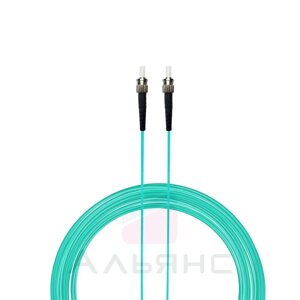 Патчкорд ST/UPC-ST/UPC 2мм MM 50/125 OM3 Simplex - 1 м