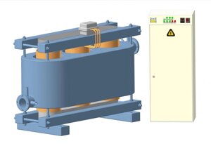 Электрический индукционный котел высоковольтный ИКНВ