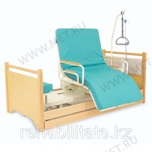 Кровать с поворотным креслом, для лежачих больных мет RAUND UP.
