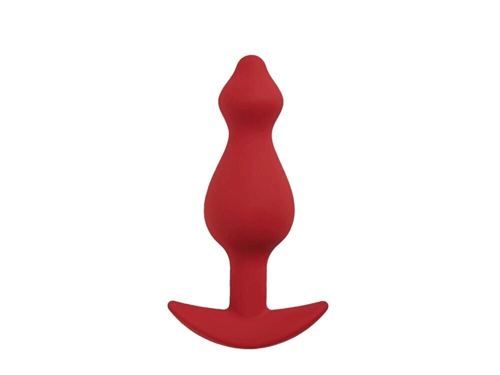 Анальная пробка Libra, цвет бордовый (CORE) (L) от компании Секс шоп "More Amore" - фото 1