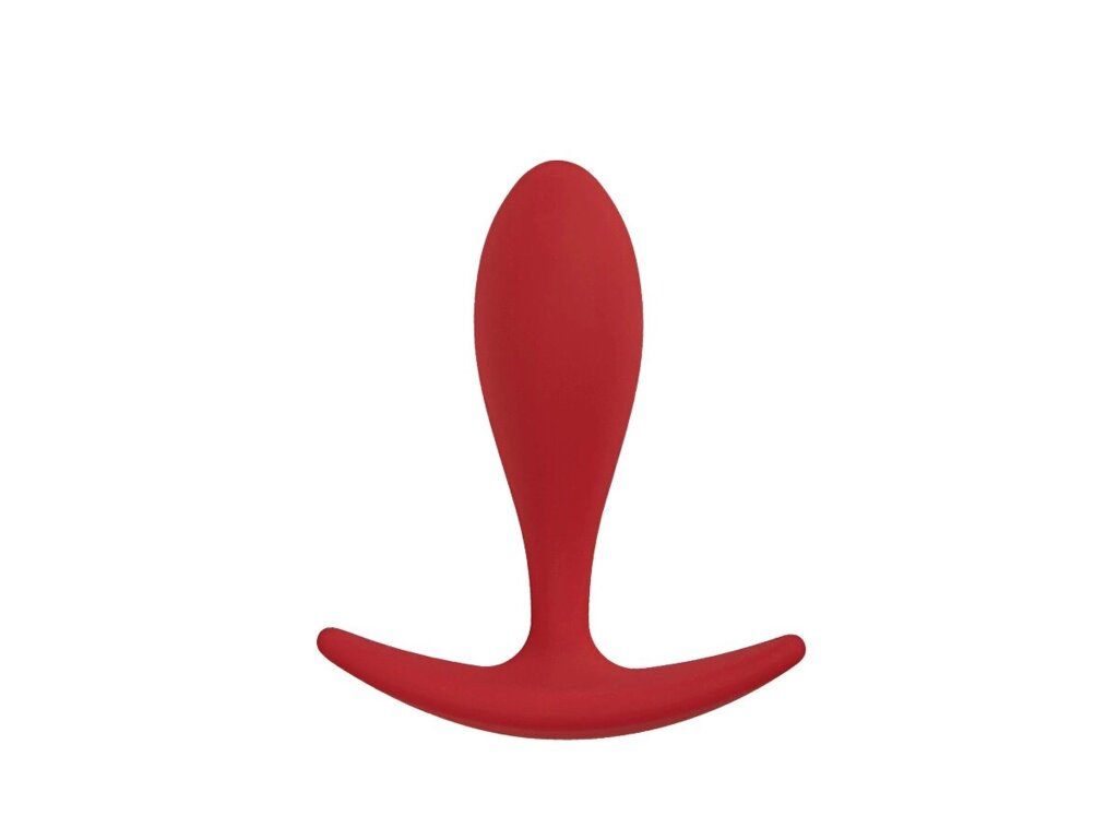 Анальная пробка Lito, цвет бордовый (CORE) (M) от компании Секс шоп "More Amore" - фото 1