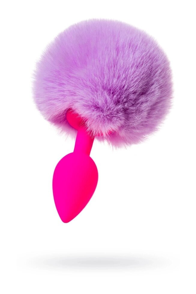 Анальная втулка с хвостом ToDo by Toyfa Sweet bunny розовая от компании Секс шоп "More Amore" - фото 1
