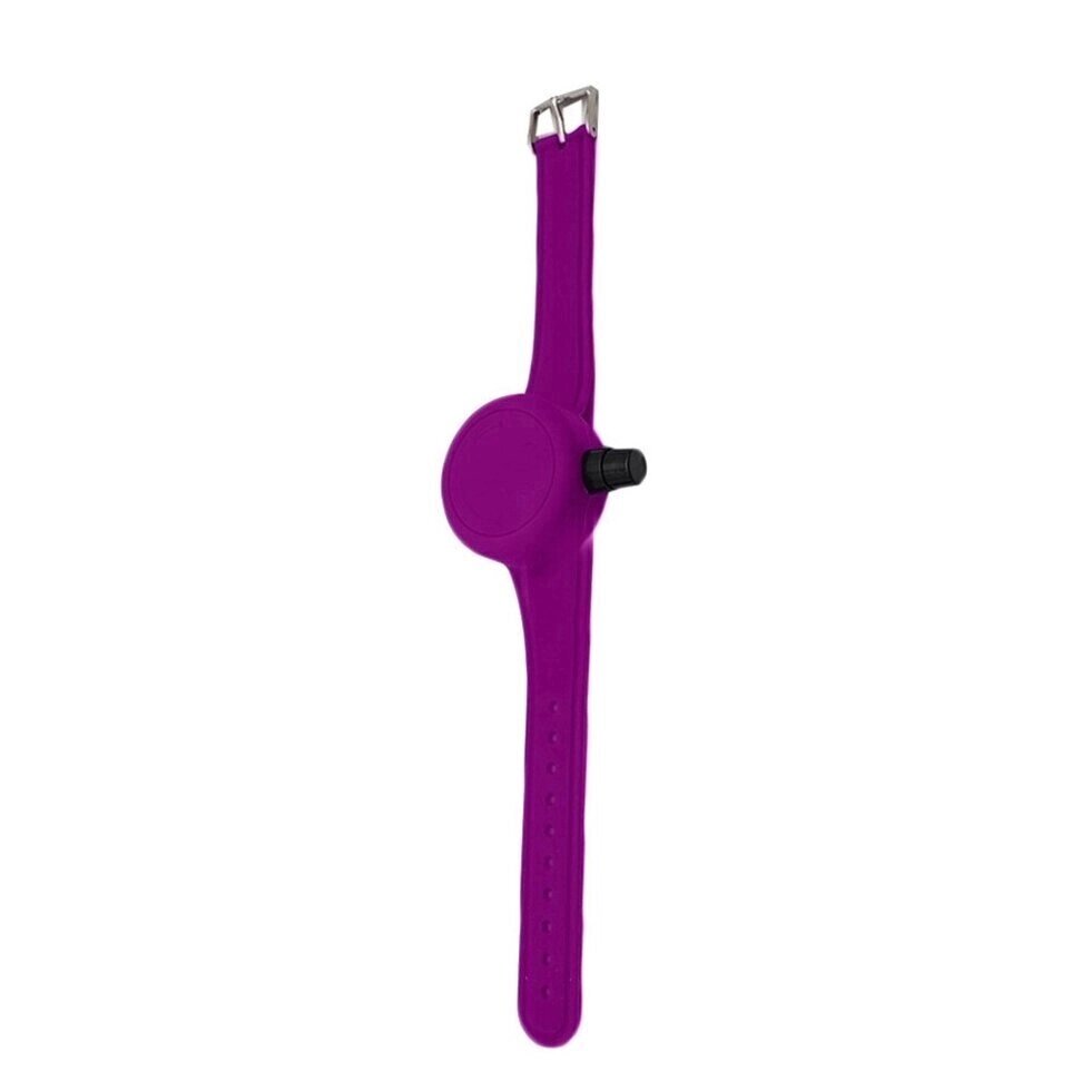 Антисептический браслет для рук - фиолетовый от компании Секс шоп "More Amore" - фото 1