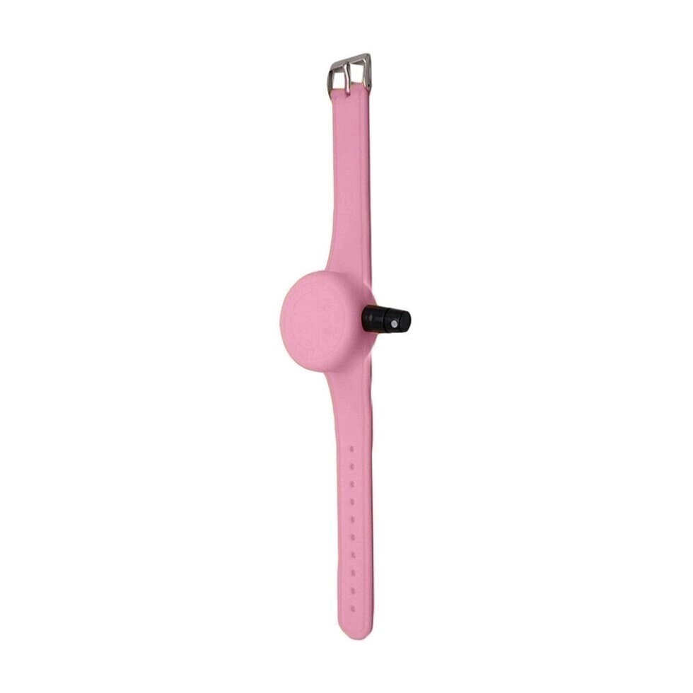 Антисептический браслет для рук - розовый от компании Секс шоп "More Amore" - фото 1