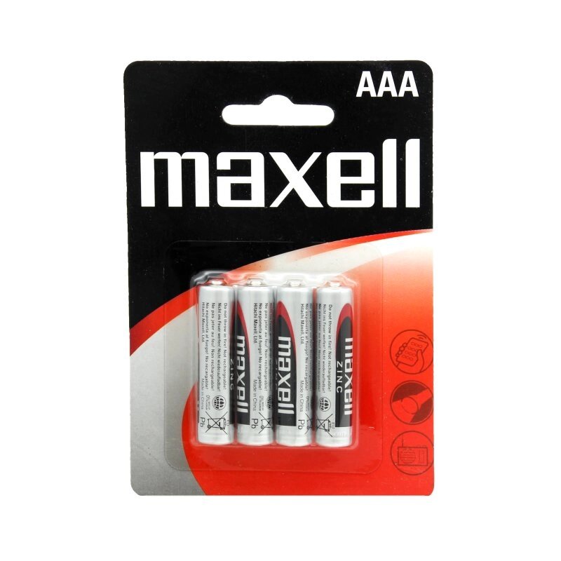 Батарейки Maxell R03/AAA (4 шт) от компании Секс шоп "More Amore" - фото 1