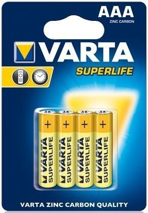 Батарейки Varta Superlife (4шт AAA) ##от компании## Секс шоп "More Amore" - ##фото## 1