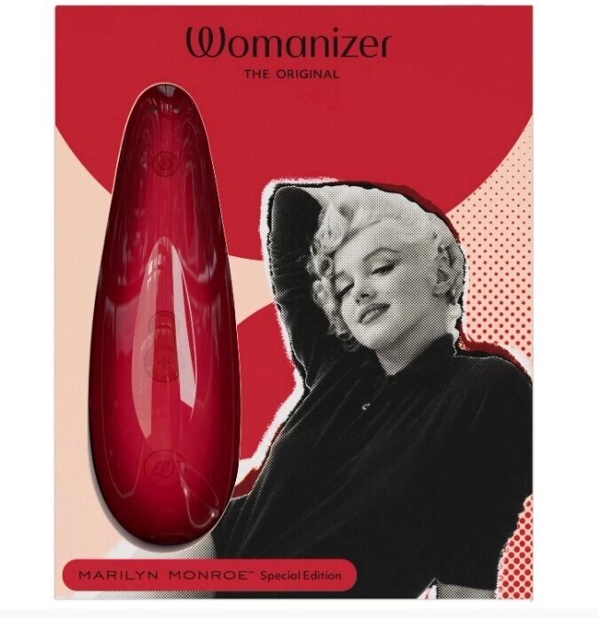 Бесконтактный клиторальный стимулятор Womanizer Classic 2 - Marilyn Monroe (ярко-красный) от компании Секс шоп "More Amore" - фото 1