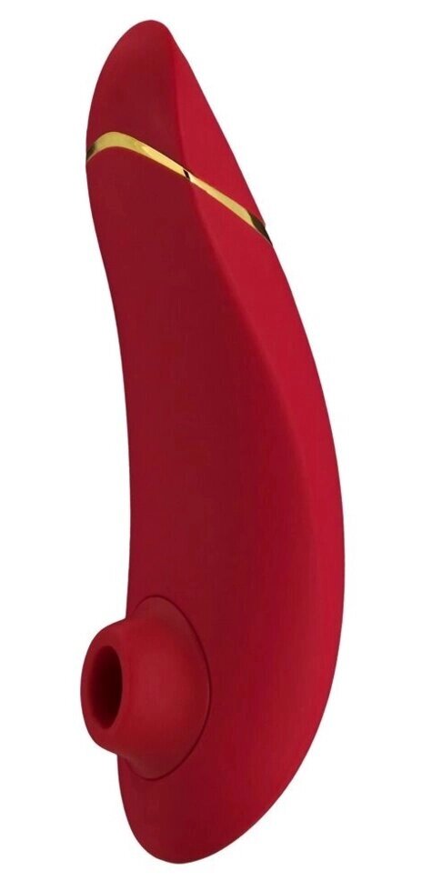 Бесконтактный клиторальный стимулятор Womanizer Premium 2 бордовый от компании Секс шоп "More Amore" - фото 1